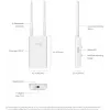 TP-Link Omada EAP603-Outdoor 1800 Mbit/s branco Power over Ethernet (PoE)