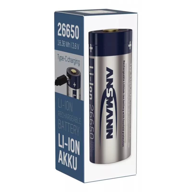 Pilha recarregável Ansmann 1307-0012 iões de lítio 3,6V