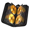 Bolsa Hama em nylon 104 CDs, 104 discos, preto, nylon