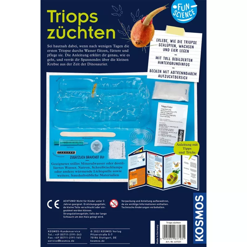 Kosmos Fun Science 637231 Conjunto de experiências para crianças