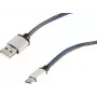 Cabo USB S/CONN 14-50030 USB 2.0 2 m USB A USB C azul
