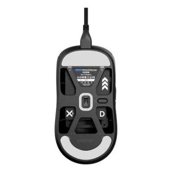 Rato USB ótico X2/MEDIUM preto PX2221D Pulsar
