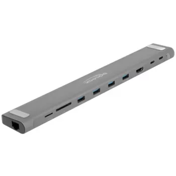 DeLOCK USB Type-C Docking Station fina 4K HDMI USB 3.2 Gen 1 LAN SD PD 3.0
