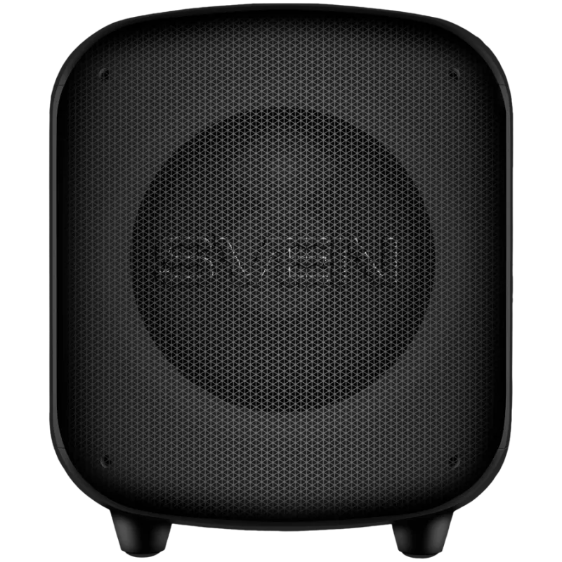 Altifalante SVEN PS-555, preto, potência de saída 65 W (RMS), TWS, Bluetooth, USB, microSD, telecomando, bateria de lítio