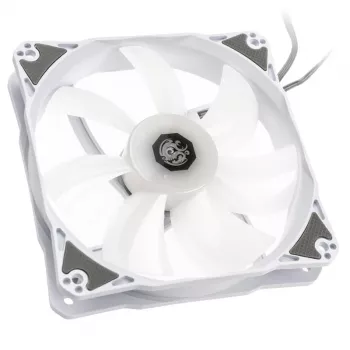 Ventoinha ARGB 120mm BitsPower Notos — branco, modelo BPTA-FX1812NTWH-1