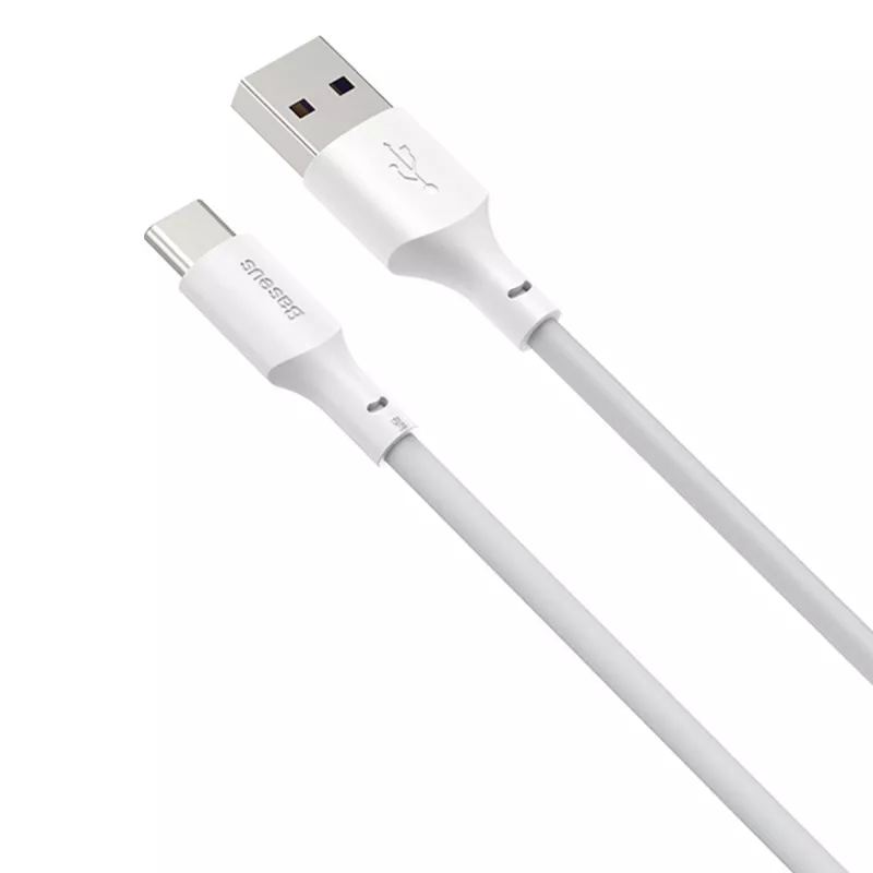 Cabo USB Baseus TZCATZJ-02 1,5 m USB A USB C branco