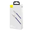 Cabo USB-A para Lightning Baseus 1 m — cabo de dados USB, roxo