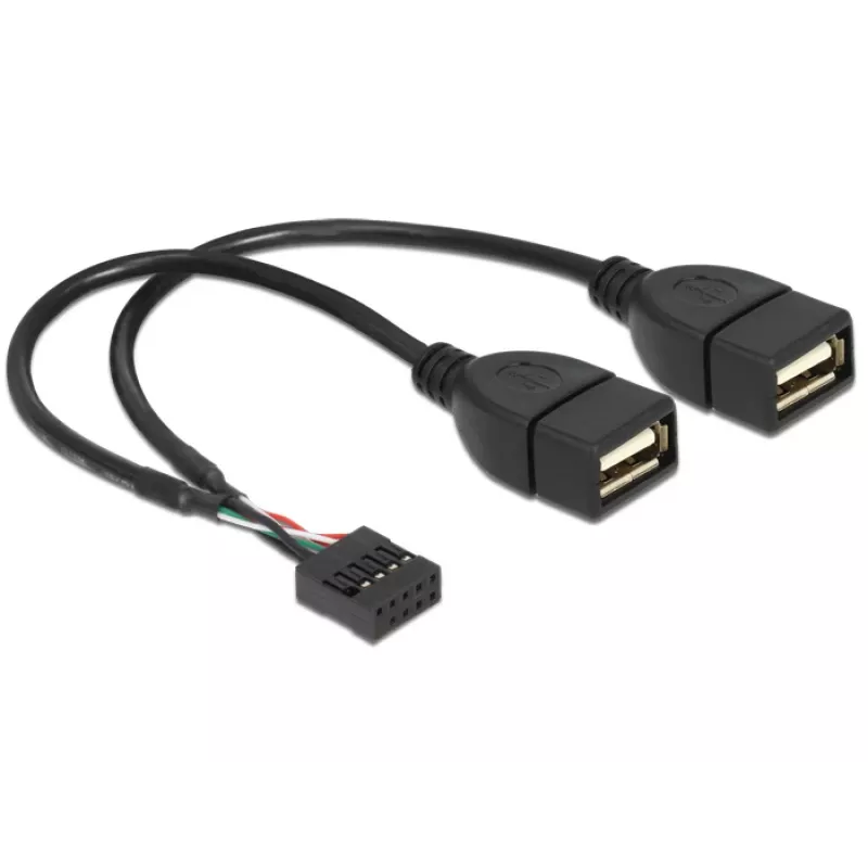 Cabo USB interno DeLOCK 83292 0,2 m fêmea para fêmea