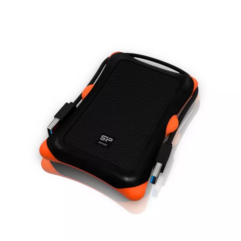 SILICON POWER Armor A30 - Disco - 2TB - externo (portátil) - 2.5 (6,4 cm) - USB3.0 - Preto (SP020TBPHDA30S3K)