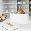 Caixa de pão Maestro MR-1675-WHITE — caixa de pão branca
