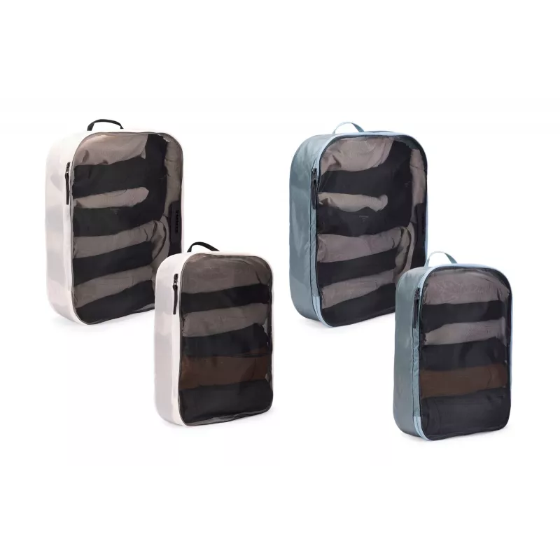 Thule 5580 Conjunto de cubos de bagagem Family pond gray/branco