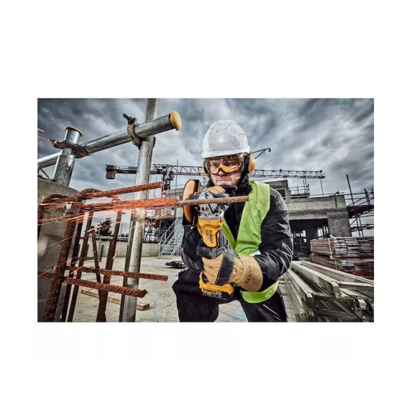 DeWALT DCG406N-XJ rebarbadora angular a bateria, 18V XR, sem escovas, 125 mm, interruptor de paleta, sem bateria