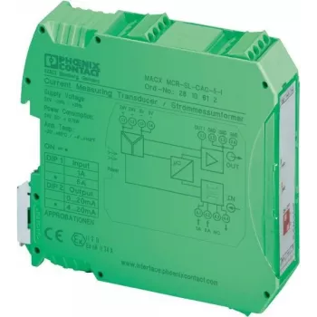 Conversor de corrente Phoenix Contact MACX MCR-SL-CAC- 5-I para 1 e 5 A (2810612)