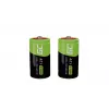 4x pilha Ni-MH HR14 - recarregável - 1,2V - 4000mAh