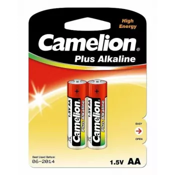 Pilha descartável Camelion LR6-BP2 AA alcalina