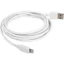 Cabo adaptador USB 2.0, ficha USB-A > ficha Lightning (branco, 2,0 metros)
