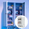 Temporizador eletrónico para calha DIN QOLTEC PC0629 — alimentação 24V, saída 16A