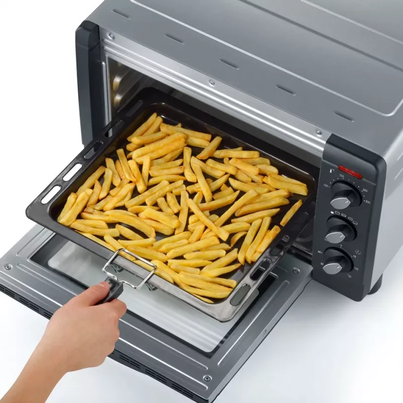 Mini-forno Severin TO 2068 20L 1500W preto com grelhador