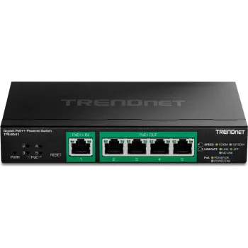 Switch TRENDnet TPE-B541 5 portas Gigabit PoE++ 1 Gbps