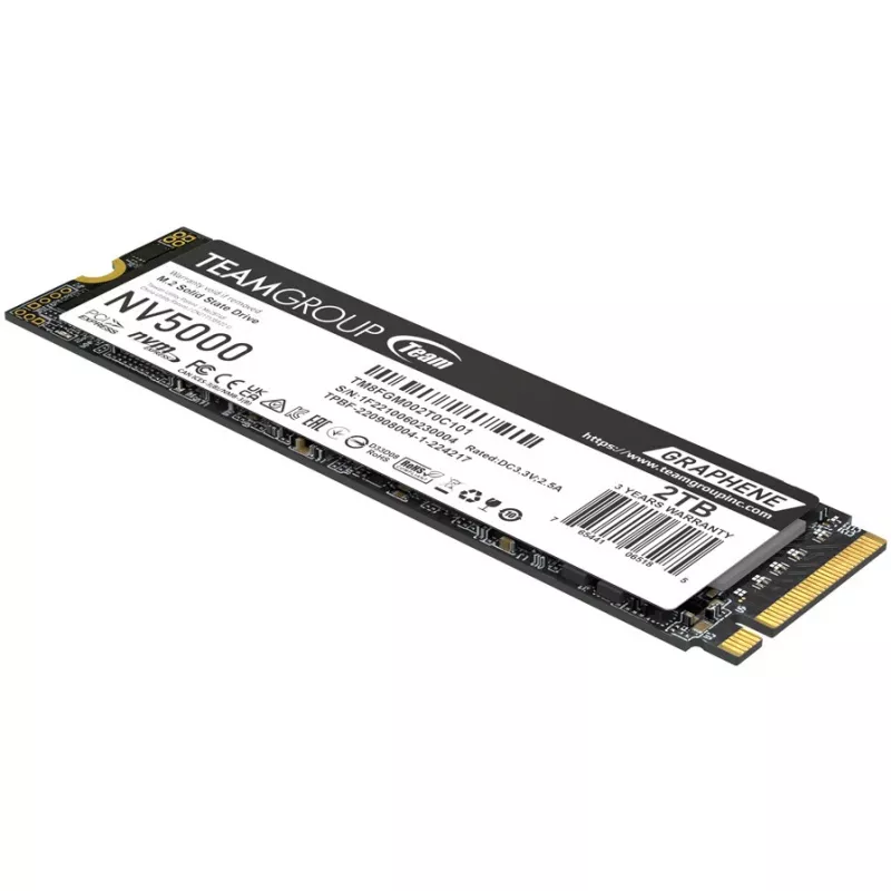 Disco SSD Team Group 2 TB M.2 2280 PCIe 4.0 x4 TM8FGM002T0C101