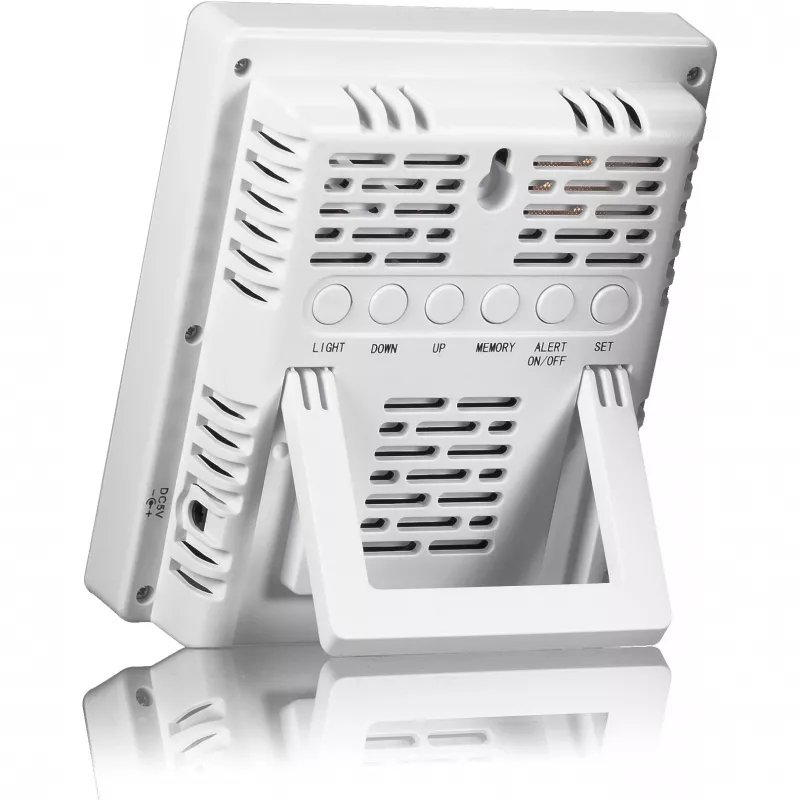 Medidor de qualidade do ar Bresser Optics 7004020GYE000 CO2 temperatura 0–50°C