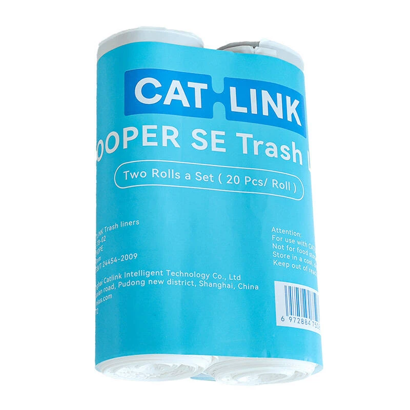 Acessório para caixa de areia sacos de resíduos/2 ROLOS CL-TB-02 Catlink