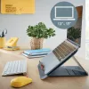 Suporte de portátil ajustável Leitz Ergo Cosy, 80 % plástico reciclado