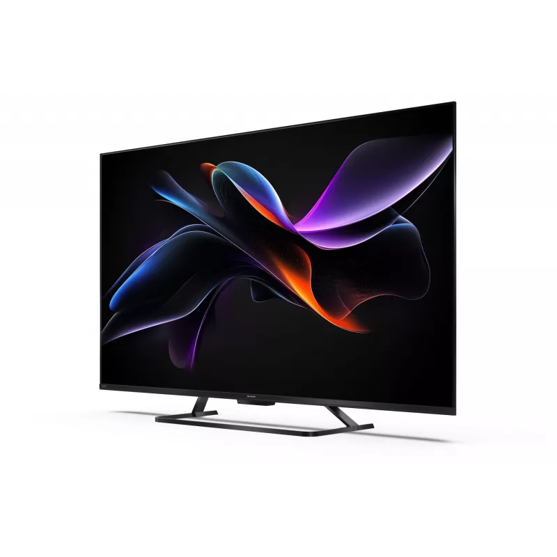 Smart TV Sharp 55HR7265E 55 polegadas Google TV, Preto, classe de eficiência energética F