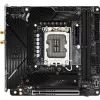 Placa-mãe ASRock Z790I LIGHTNING WIFI — Intel Z790, LGA 1700, Mini-ITX, DDR5 até 8600 MHz, 2x DIMM, Wi‑Fi 6E, 2.5Gb LAN, 2x M.2