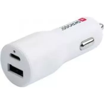 SKROSS carregador duplo para automóvel 20W PD branco (SKCHCA0120WPDCN)