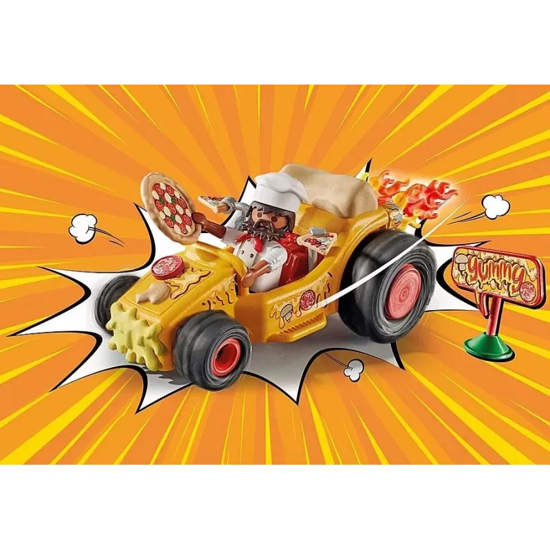 Conjunto de figuras Funstars 71634 Racing: Pizza