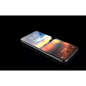 Película de proteção de ecrã em vidro temperado Devia Van Entire View para iPhone XR 6,1