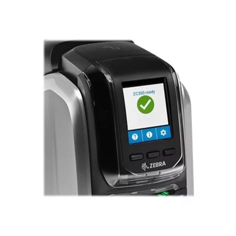 Impressora de cartões de plástico Zebra ZC300 sublimação de cor/transferência térmica cor 300 x 300 DPI WLAN