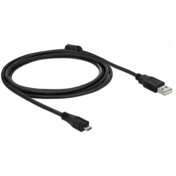 Cabo USB DeLOCK 82335 USB 2.0 2 m USB A Micro-USB B preto