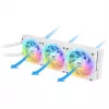 Refrigeração líquida tudo-em-um THERMALTAKE MAGFloe 420 Ultra ARGB com ventoinhas de 140 mm, 500–2000 rpm, branca