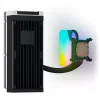 Kit de refrigeração líquida para processador HYTE THICC Q60 12 cm preto, branco 2 unid.