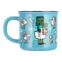 Caneca com mudança de calor Chicken Jockey Minecraft Paladone