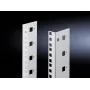 Calha de montagem Rittal DK 7507.718 — aço, cinzento, para racks 18U (pack de 2)