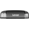 Lexar LRW310X-BNBNG leitor de cartões microSD/SD dual USB-A/USB-C, USB 3.2