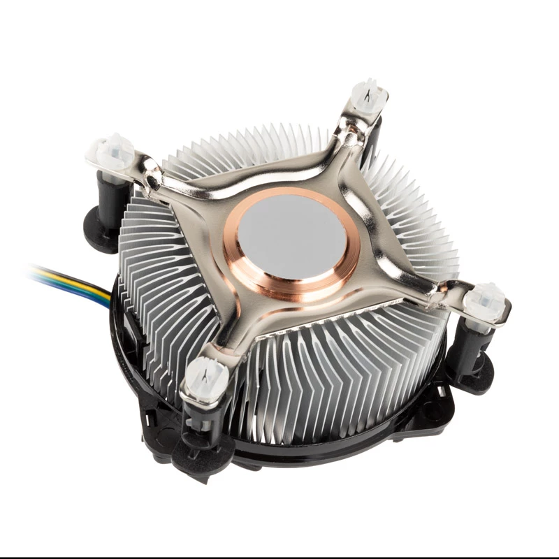 Dissipador de CPU Akasa AK-955A-BV2 para socket Intel T/775, concebido para Pentium 4 até 2,6 GHz