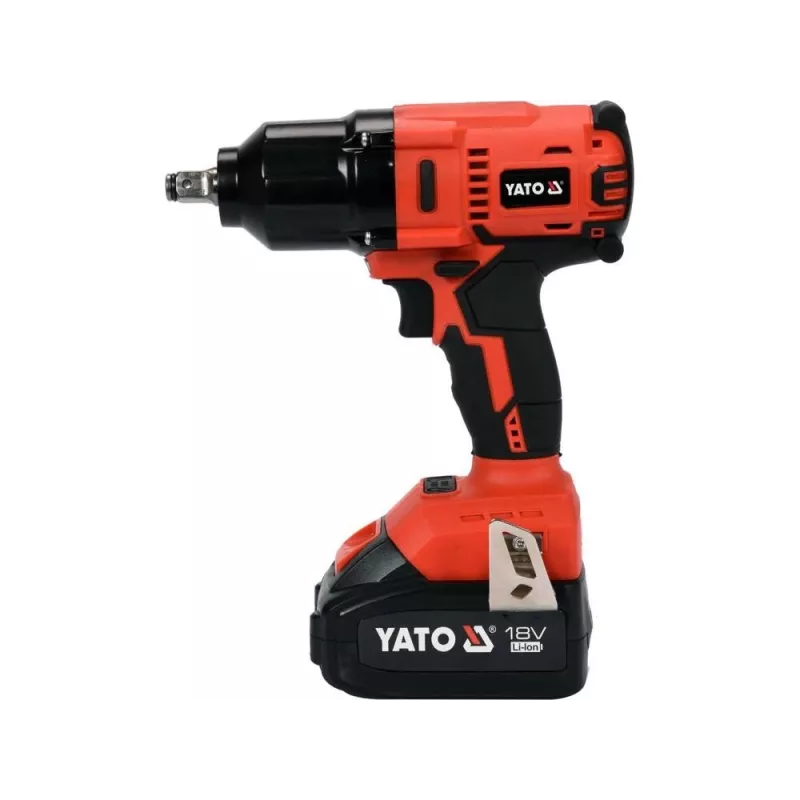 YATO CHAVE DE IMPACTO SEM ESCOVAS 18V LI-ION 1/2 1x3,0Ah 700Nm