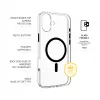 Fixed | MagPurity | Capa traseira | Apple | iPhone 16 Plus | TPU | Transparente, preto