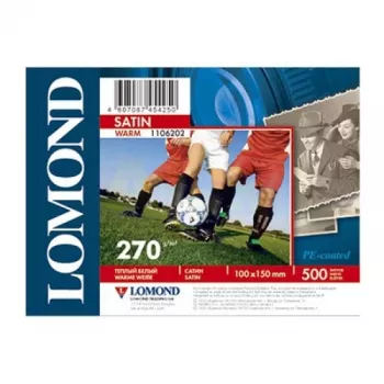 Papel fotográfico Lomond Premium 270 g/m² 10×15 cm 500 folhas tom quente
