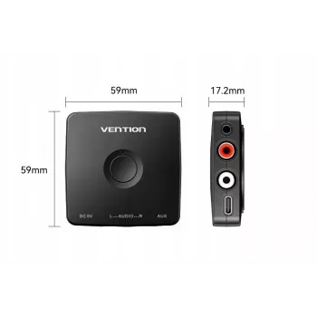 Recetor de áudio Bluetooth 5.1 Vention