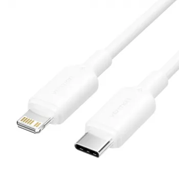 Cabo USB-C para Lightning 3A 480 Mbit/s 1 m BRANCO