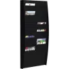 Quadro de organização de parede Paperflow V 50F A4V2X25.01 para documentos A4, preto
