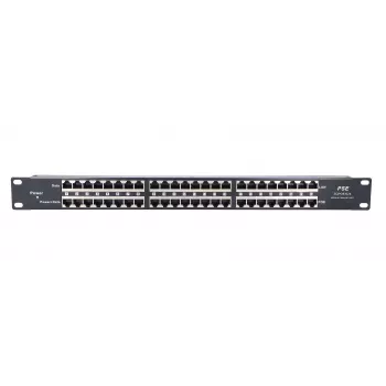 Injetor PoE Extralink 24 portas 24x 100Mb/s RJ45, Rackmount
