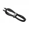 Cabo fixo USB-C para Lightning FIXED FIXDLS-CL12-BK 1,2 m silicone líquido