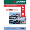 Papel fotográfico a jato de tinta Lomond brilhante 200 g/m² A3, 50 folhas