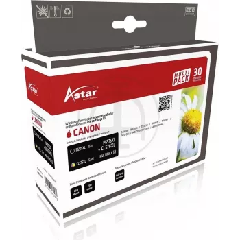 AS70751 ASTAR CANON PG575XL/CL576XL tinta (2) blk-col recondicionada 400/300 páginas (AS70751)
